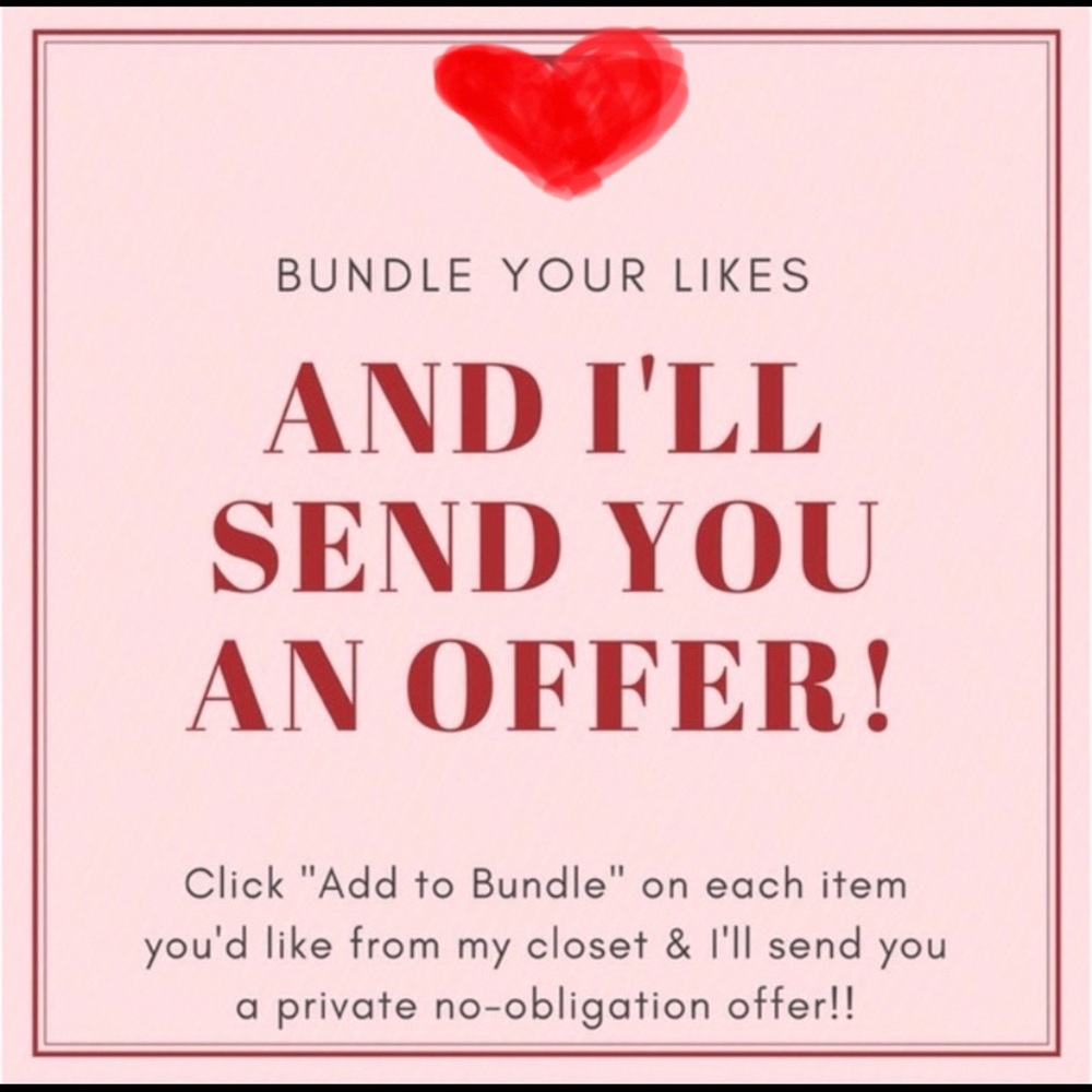 Love an item but not a price?  Make me an offer.